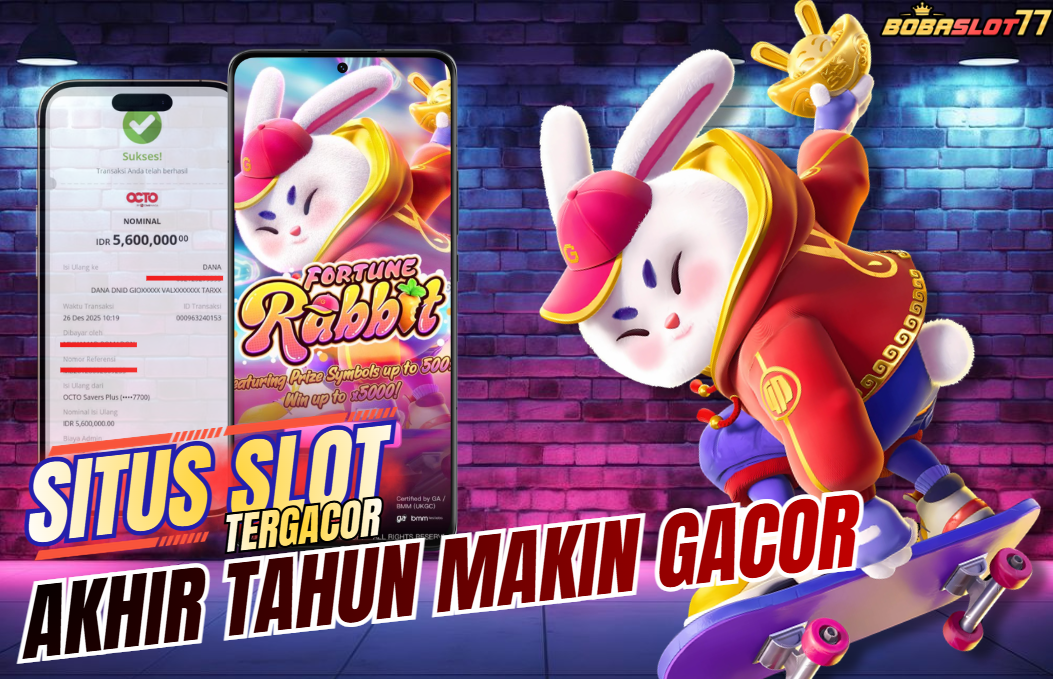 Selamat kepada user id : rok*****5 Wede Rp 3.150.000 di Game FORTUNE RABBIT PG SOFT Cair Gk Sampe 1 Menit! Menang Mudah di Bobaslot77